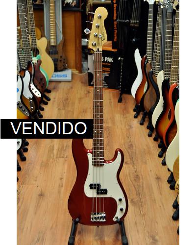 Fender Standard Precision Bass Candy Apple Red